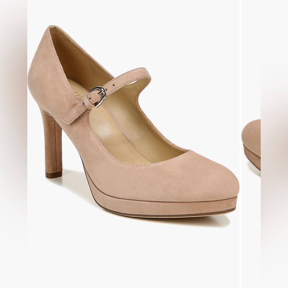 NATURALIZER TALLISA PLATFORM PUMP || NUDE || Size 7